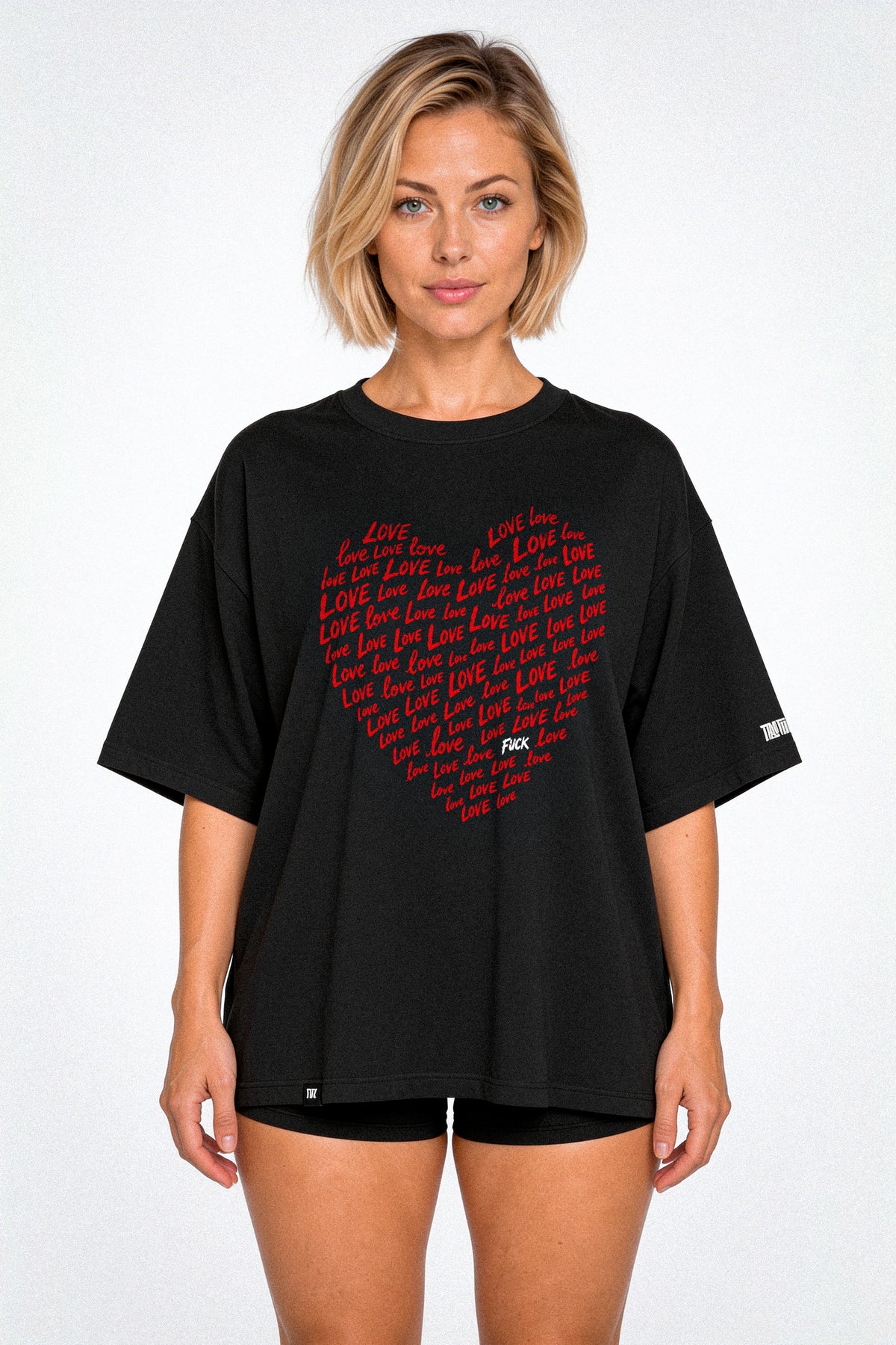T-Shirt Oversize "F# LOVE"
