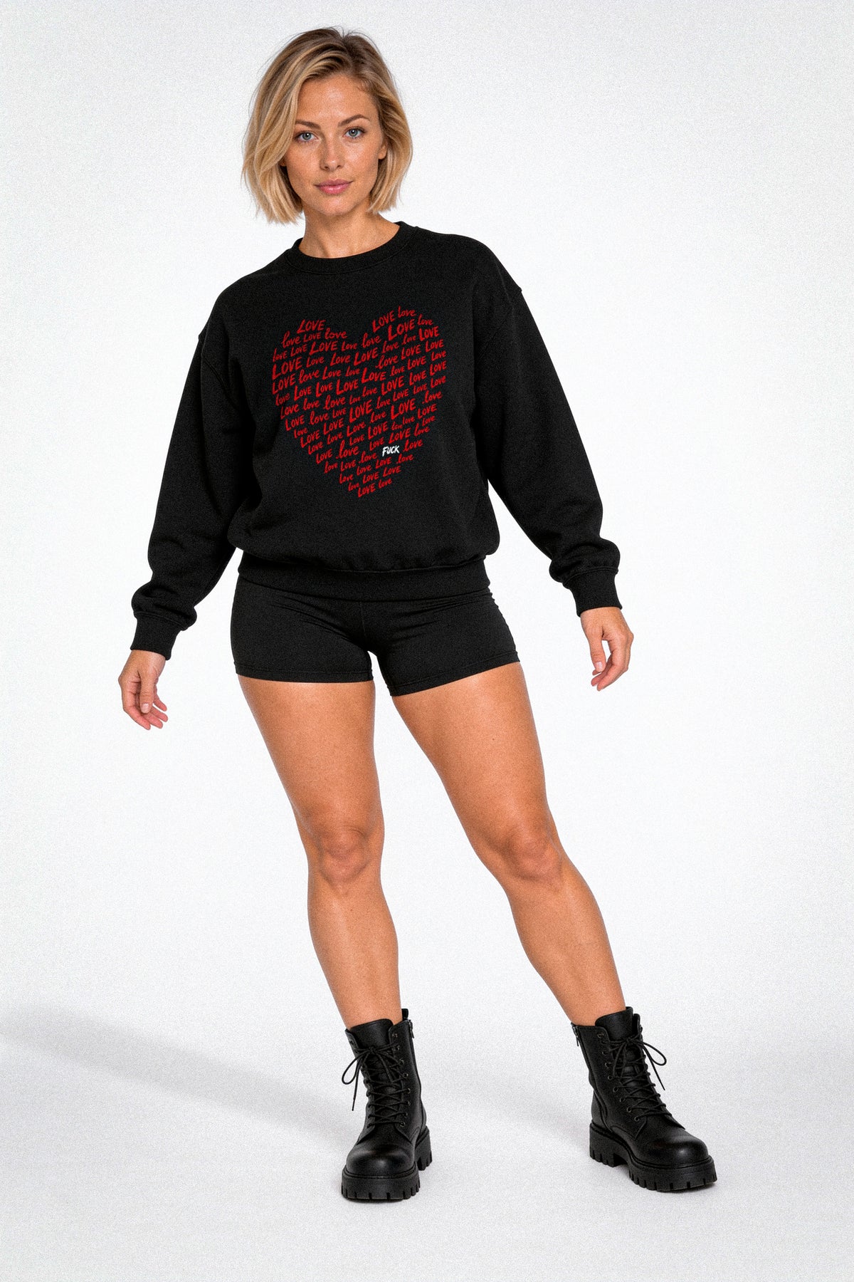 Sweatshirt "F# LOVE"