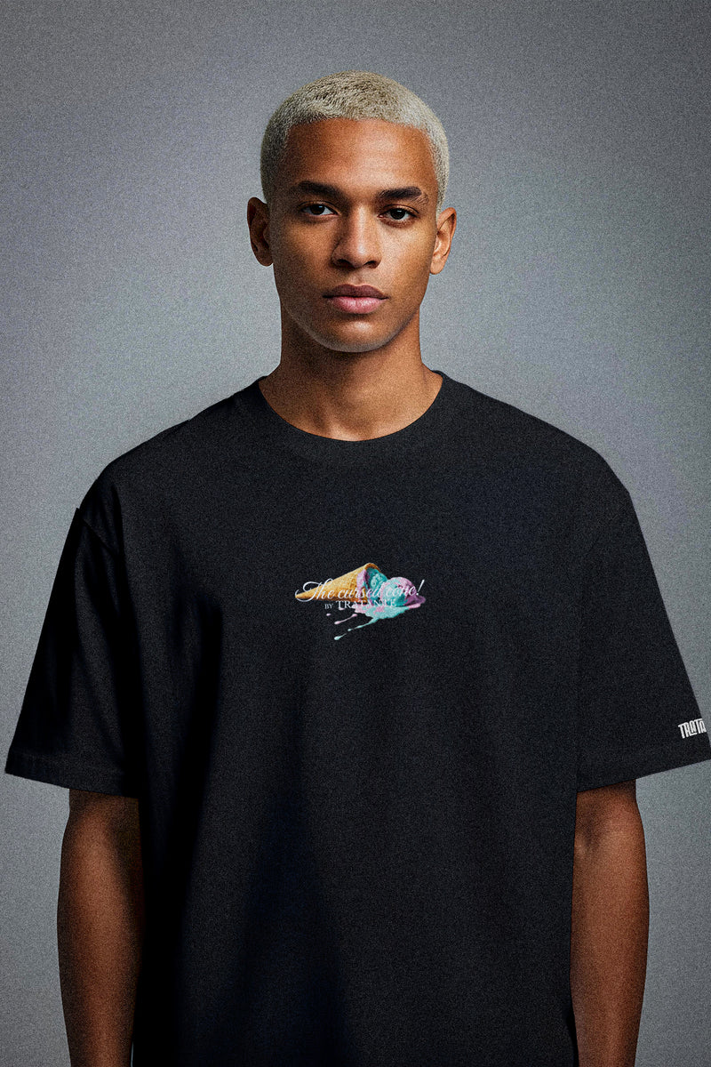 T-Shirt Oversize “Cursed Cone” – TRATANTE® | Streetwear