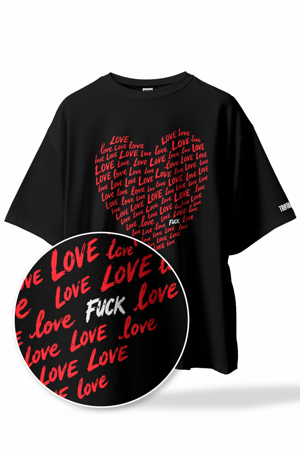 T-Shirt Oversize "F# LOVE"