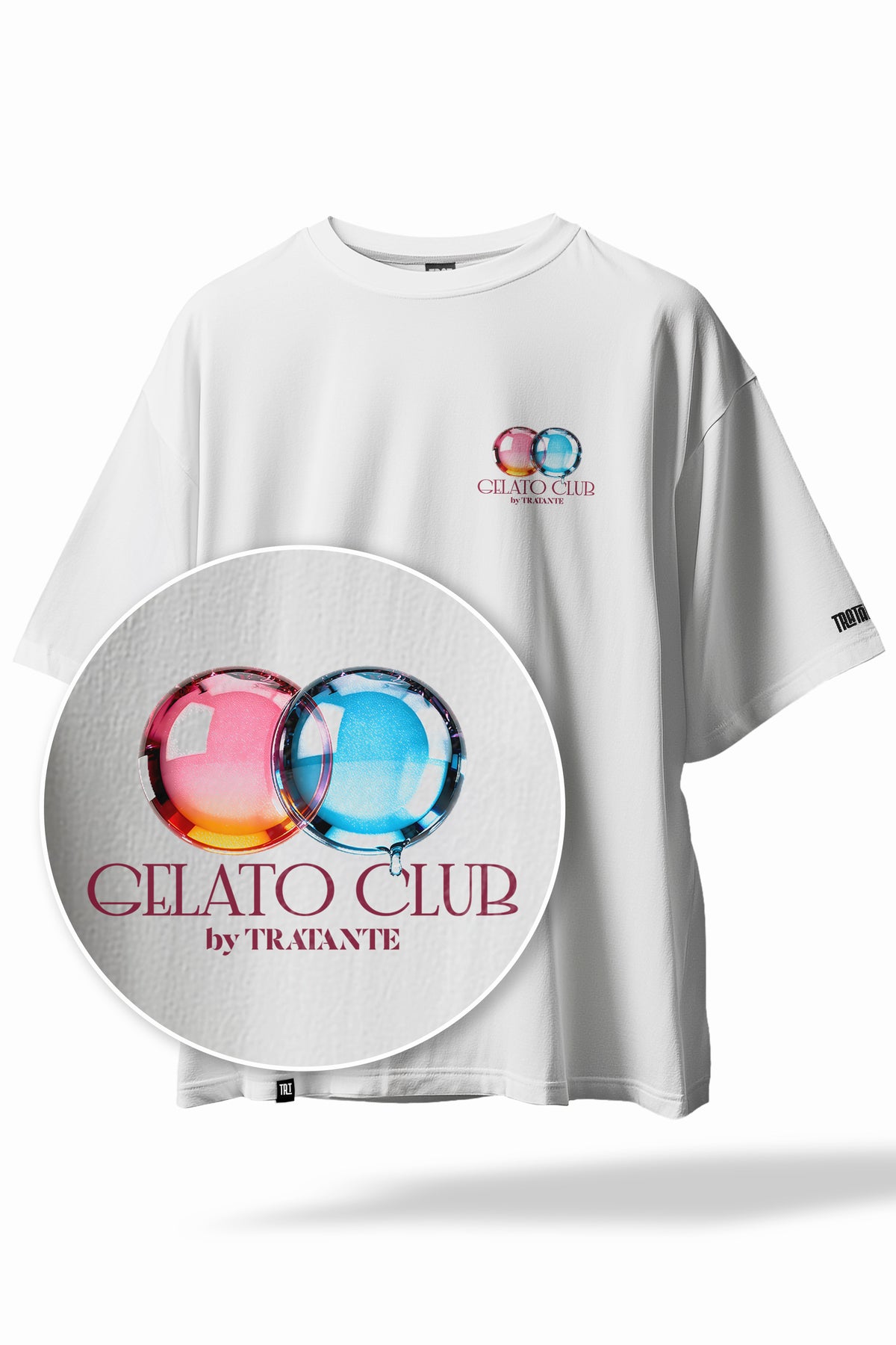T-shirt Oversize Gelato Up TRATANTE® – foto 7